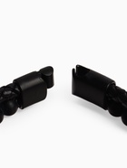 Браслет унисекс «Мощь» шарики, цвет чёрный с чёрным металлом, 21.5 см - Фото 8