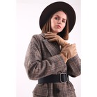 Перчатки женские, безразмерные, без утеплителя, цвет бежевый - Фото 2