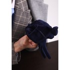 Перчатки женские, безразмерные, без утеплителя, цвет синий 9020878