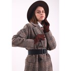 Перчатки женские, цвет бордовый, безразмерные - Фото 2