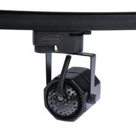 

Трековый светильник Luazon Lighting под лампу Gu10, восемь граней, корпус черный