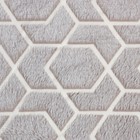 Плед светящийся в темноте Этель «Геометрия» 180×200 см, корал-флис - Фото 6