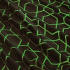 Плед светящийся в темноте Этель «Геометрия» 200×220 см, корал-флис - Фото 4