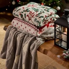 Плед светящийся в темноте «Этель. Елочки», 180×200 см, корал-флис - Фото 8