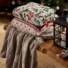 Плед светящийся в темноте «Этель. Елочки», 200×220 см, корал-флис - Фото 6