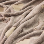 Плед светящийся в темноте «Этель. Елочки», 200×220 см, корал-флис - Фото 8