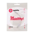 Переходник MB mObility, с Type-C на Jack 3.5, музыка + гарнитура, белый - фото 51456174 Переходник MB mObility, с Type-C на Jack 3.5, музыка + гарнитура, белый - фото 51456174