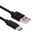 Кабель MB mObility, Type-C - USB, 3 А, 1 м, черный 9104782 - фото 9842089