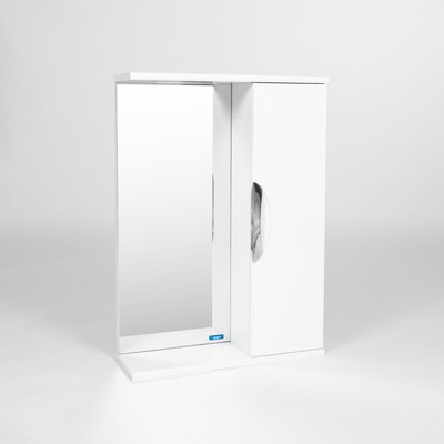 Зеркало – шкаф для ванной комнаты VIANT «Барселона 50», 16×50×70 см, цвет белый