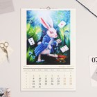 Календарь перекидной на ригеле "Кролик в живописи" 2023 год, 32х48см - Фото 2