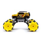 Машинка радиоуправляемая DRIFT, монстр трак, дрифт, 4WD, аккумулятор, цвет жёлтый - фото 25554021