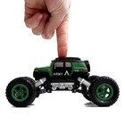 Джип радиоуправляемый «Армия», работает от аккумулятора, цвет зелёный - фото 21670372