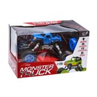 Джип радиоуправляемый «Краулер», работает от аккумулятора, цвет синий - фото 24596707