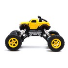 Джип радиоуправляемый «Краулер», работает от аккумулятора, цвет жёлтый - фото 53815857