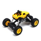 Джип радиоуправляемый «Краулер», работает от аккумулятора, цвет жёлтый - фото 53815858