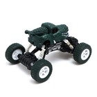 Джип радиоуправляемый DINO, работает от аккумулятора, цвет зелёный - фото 35645491