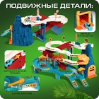 Автотрек «Виражи», световые и звуковые эффекты, работает от батареек - Фото 5