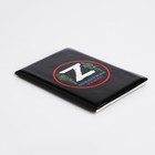 Обложка для паспорта, цвет чёрный - фото 24533367