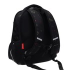 Рюкзак каркасный 38 х 29 х 12,5 см, Hatber Ergonomic light "All you need…", чёрный/жёлтый NRk_71035 - фото 21670619