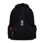 Рюкзак каркасный 38 х 29 х 12,5 см, Hatber Ergonomic light "All you need…", чёрный/жёлтый NRk_71035 - фото 21670622