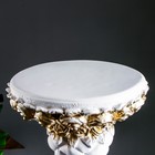Колонна "Розы" белое золото, 85х40х40см - Фото 2