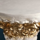Колонна "Розы" белое золото, 85х40х40см - Фото 3