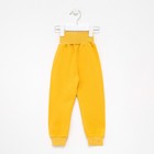 Штанишки детские, цвет бежевый/львёнок, рост 68 см 9075777