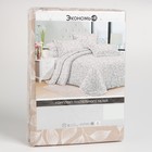 Постельное бельё 1,5сп Экономь и Я «Осенние листья» 143х215см, 145х214см, 50х70см-1шт, 60г/м2, микрофибра - фото 21670820