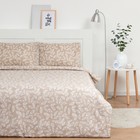 Постельное бельё 2 сп Экономь и Я «Осенние листья» 173х215см, 175х214см, 50х70см-2шт, 60г/м2, микрофибра - фото 24337868