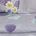 Постельное бельё 2сп Экономь и Я «Цветочная палитра» 173х215см, 175х214см, 50х70см2 шт 60г/м2 микрофибра - Фото 2