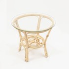 Набор садовой мебели "Индо" 3 предмета: 2 кресла, 1 стол, бежевый - Фото 6