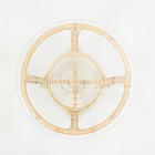 Набор садовой мебели "Индо" 3 предмета: 2 кресла, 1 стол, бежевый - Фото 7