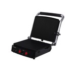 Гриль электрический Oursson EG2010S/RD, 2000 Вт, антипригарное покрытие, красный - фото 51456208