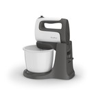 Миксер Moulinex HM464110, стационарный, 500 Вт, 5 скоростей, 4 насадки, бело-серый - фото 51335463 Миксер Moulinex HM464110, стационарный, 500 Вт, 5 скоростей, 4 насадки, бело-серый - фото 51335463