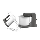 Миксер Moulinex HM464110, стационарный, 500 Вт, 5 скоростей, 4 насадки, бело-серый - фото 51335465 Миксер Moulinex HM464110, стационарный, 500 Вт, 5 скоростей, 4 насадки, бело-серый - фото 51335465