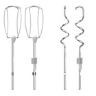 Миксер Moulinex HM464110, стационарный, 500 Вт, 5 скоростей, 4 насадки, бело-серый - фото 51335467 Миксер Moulinex HM464110, стационарный, 500 Вт, 5 скоростей, 4 насадки, бело-серый - фото 51335467