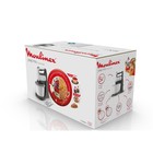 Миксер Moulinex HM464110, стационарный, 500 Вт, 5 скоростей, 4 насадки, бело-серый - фото 51335468 Миксер Moulinex HM464110, стационарный, 500 Вт, 5 скоростей, 4 насадки, бело-серый - фото 51335468