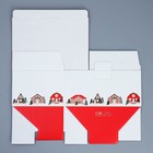 Коробка складная «Домики», 22 × 15 × 10 см - Фото 7