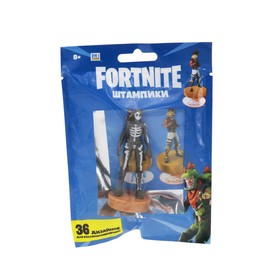 

Штампик Fortnite, 7.5 см, в пакете, МИКС