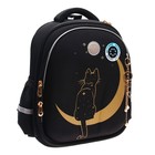 Рюкзак каркасный Grizzly, 36 х 28 х 20 см, светодиодная подсветка с брелоком, чёрный - Фото 2