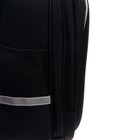 Рюкзак каркасный Grizzly, 36 х 28 х 20 см, светодиодная подсветка с брелоком, чёрный - Фото 13