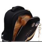 Рюкзак каркасный Grizzly, 36 х 28 х 20 см, светодиодная подсветка с брелоком, чёрный - Фото 8