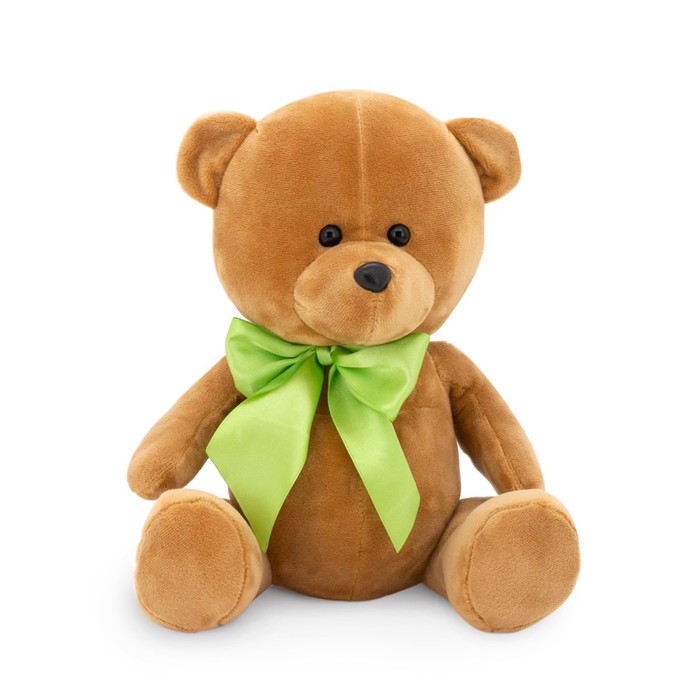 Мягкая игрушка «Медведь Топтыжкин коричневый: с бантиком», 17 см - Фото 1