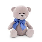Мягкая игрушка «Медведь Топтыжкин серый: с бантиком», 17 см - фото 10709037