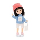 Мягкая кукла Lilu «В голубой толстовке», 32 см, серия: Спортивный стиль - фото 9844071