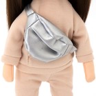 Мягкая кукла Sophie «В бежевом спортивном костюме», 32 см, серия: Спортивный стиль - фото 6643250