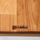Доска разделочная Adelica, с выдвижным лотком, пропитано минеральным маслом, 30×24 см, лоток 22×22 см, берёза - Фото 6