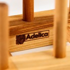 Подставка для разделочных досок, крышек и тарелок Adelica, 17×13×13 см, пропитано минеральным маслом, берёза - фото 4356899