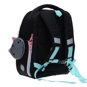 

Рюкзак каркасный Grizzly, 36 х 29 х 18 см, с брелоком, мятный