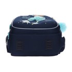 Рюкзак каркасный Grizzly, 36 х 28 х 20 см, светодиодная подсветка с брелоком, синий - Фото 6